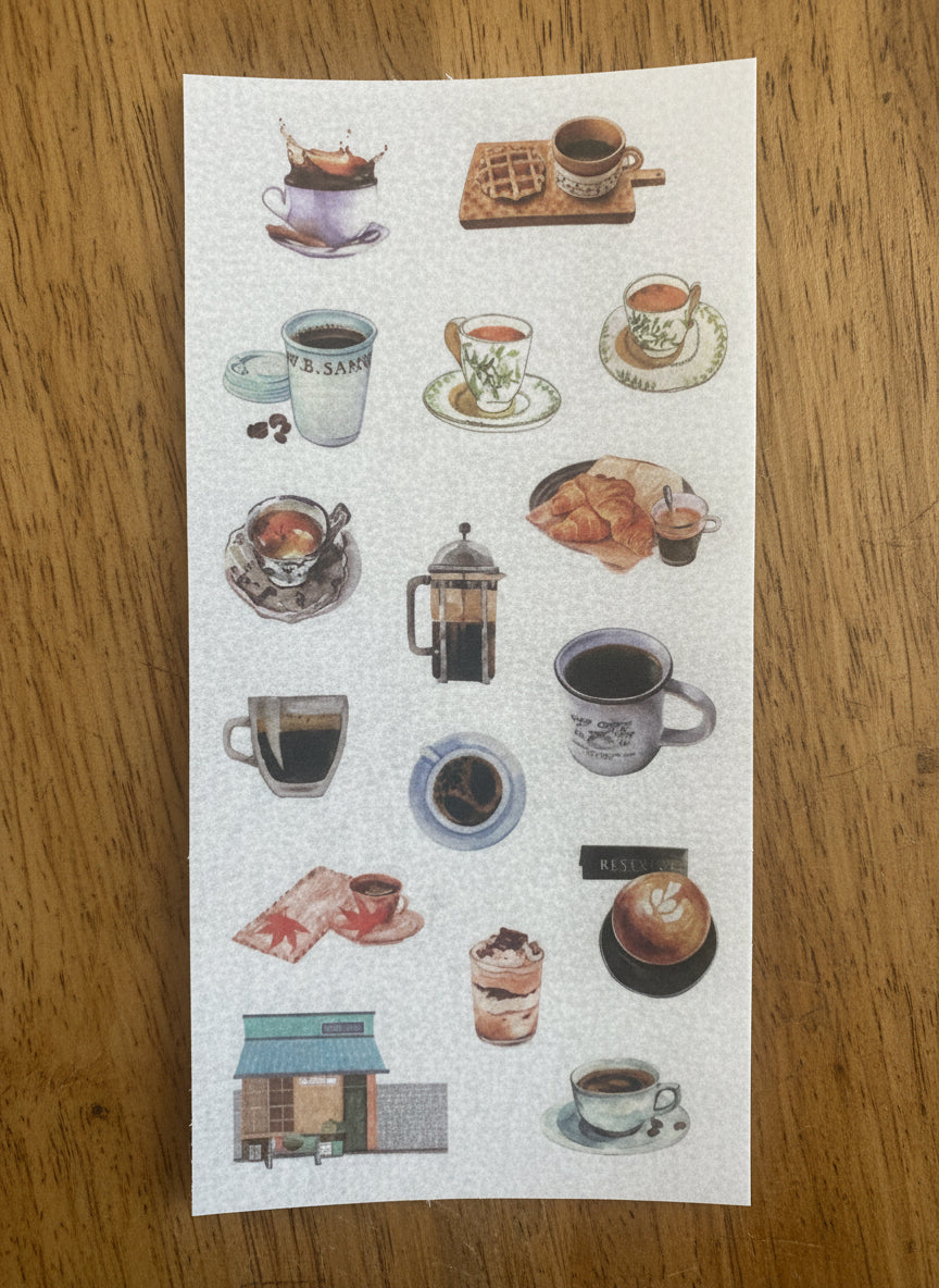 Washi Tape Sticker Sheet