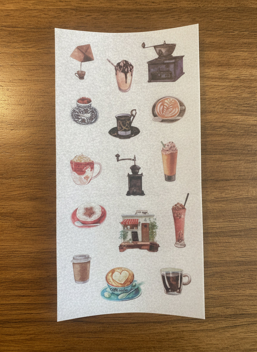 Washi Tape Sticker Sheet