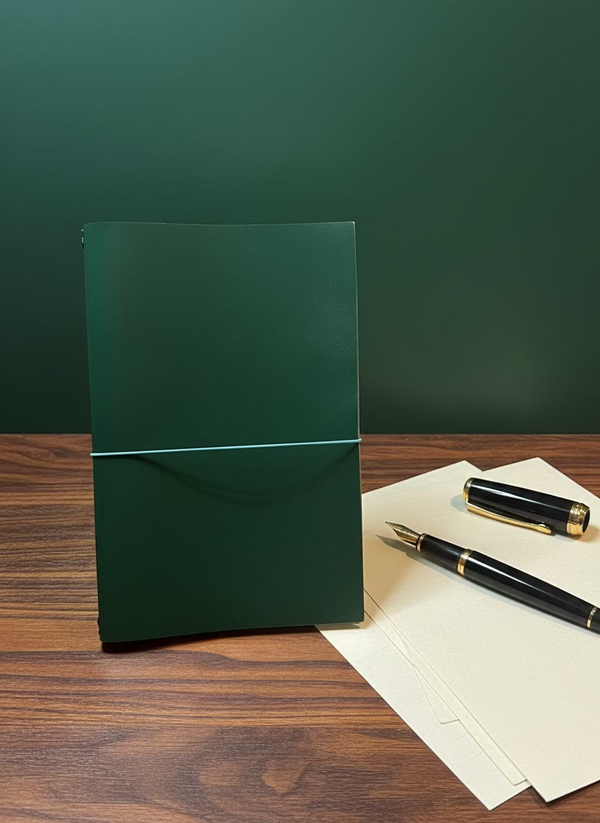 Italian Leather Journal Jackets Harvest 6x9.25cm or 15x23.5mm