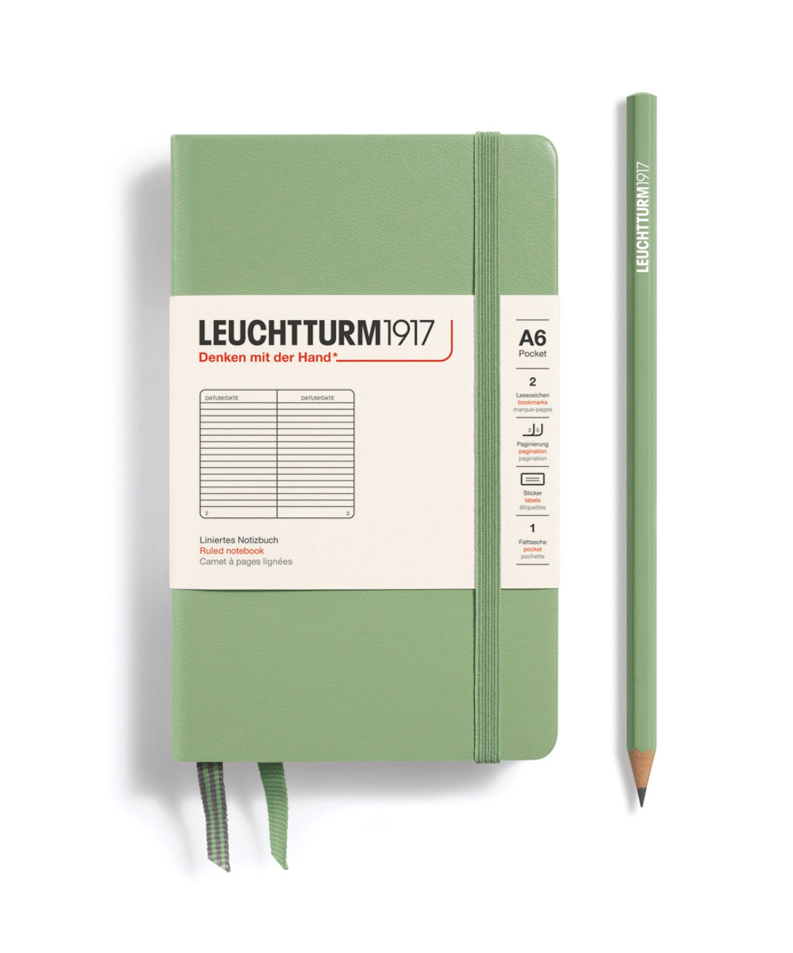 Leuchttrum Squared Notebook A6
