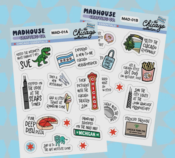 Chicago Sticker sheet