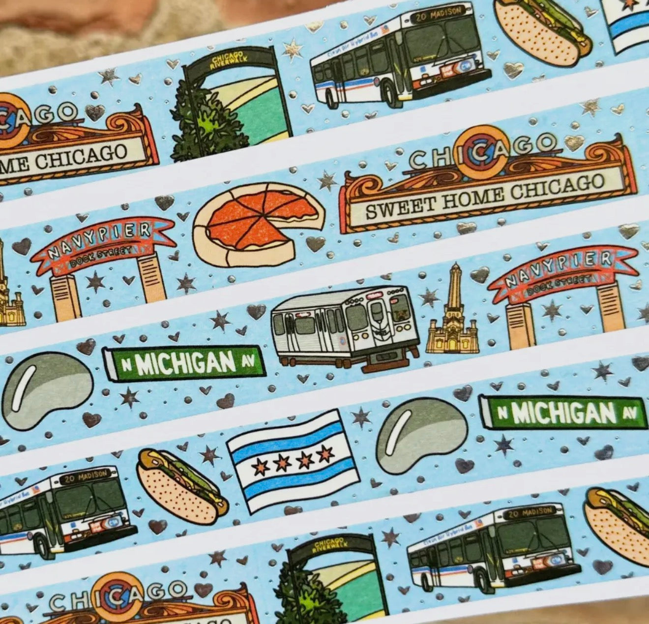 Chicago Washi Tape