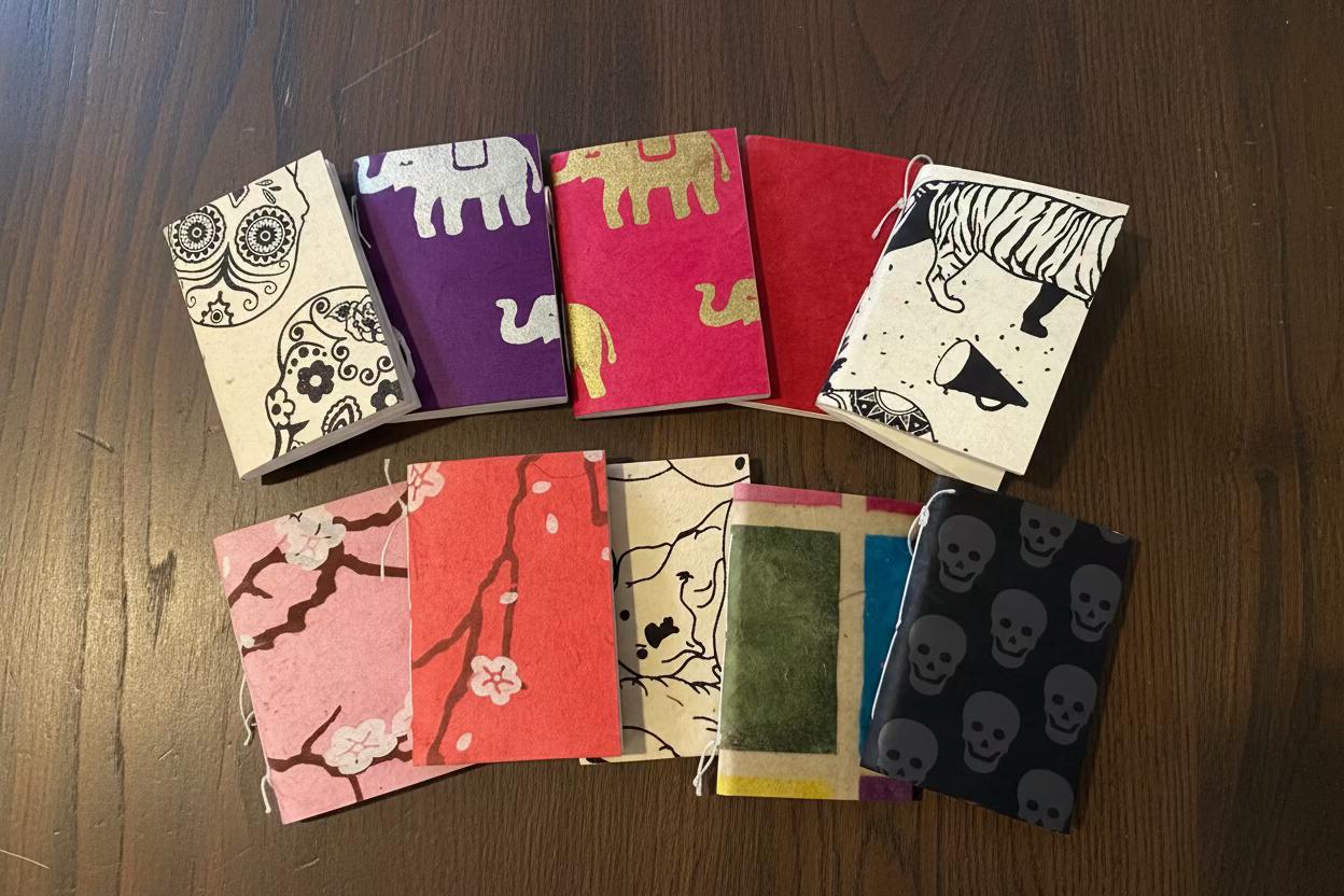 Micro Handmade Notebooks