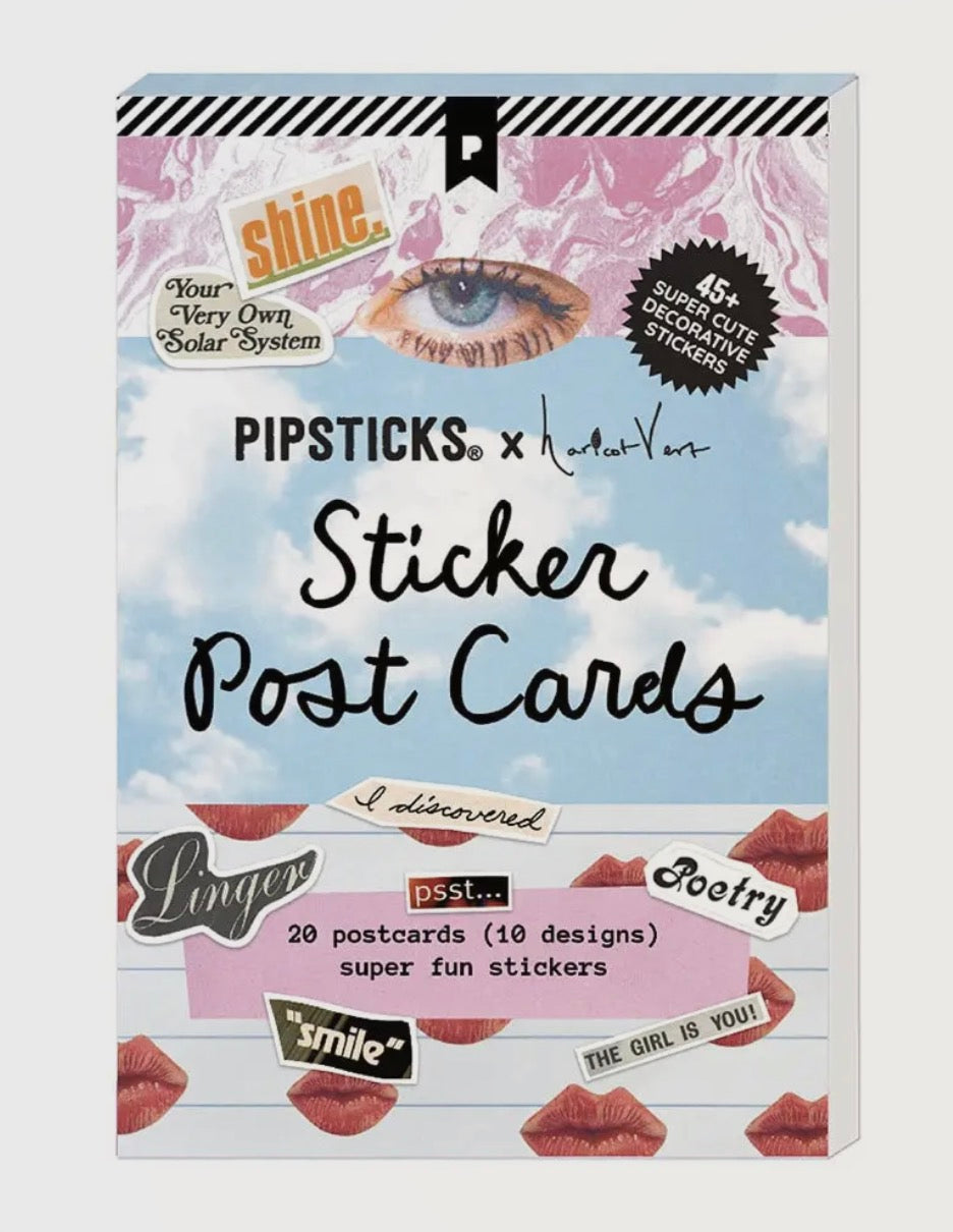 Pipsticks Sticker Postcard