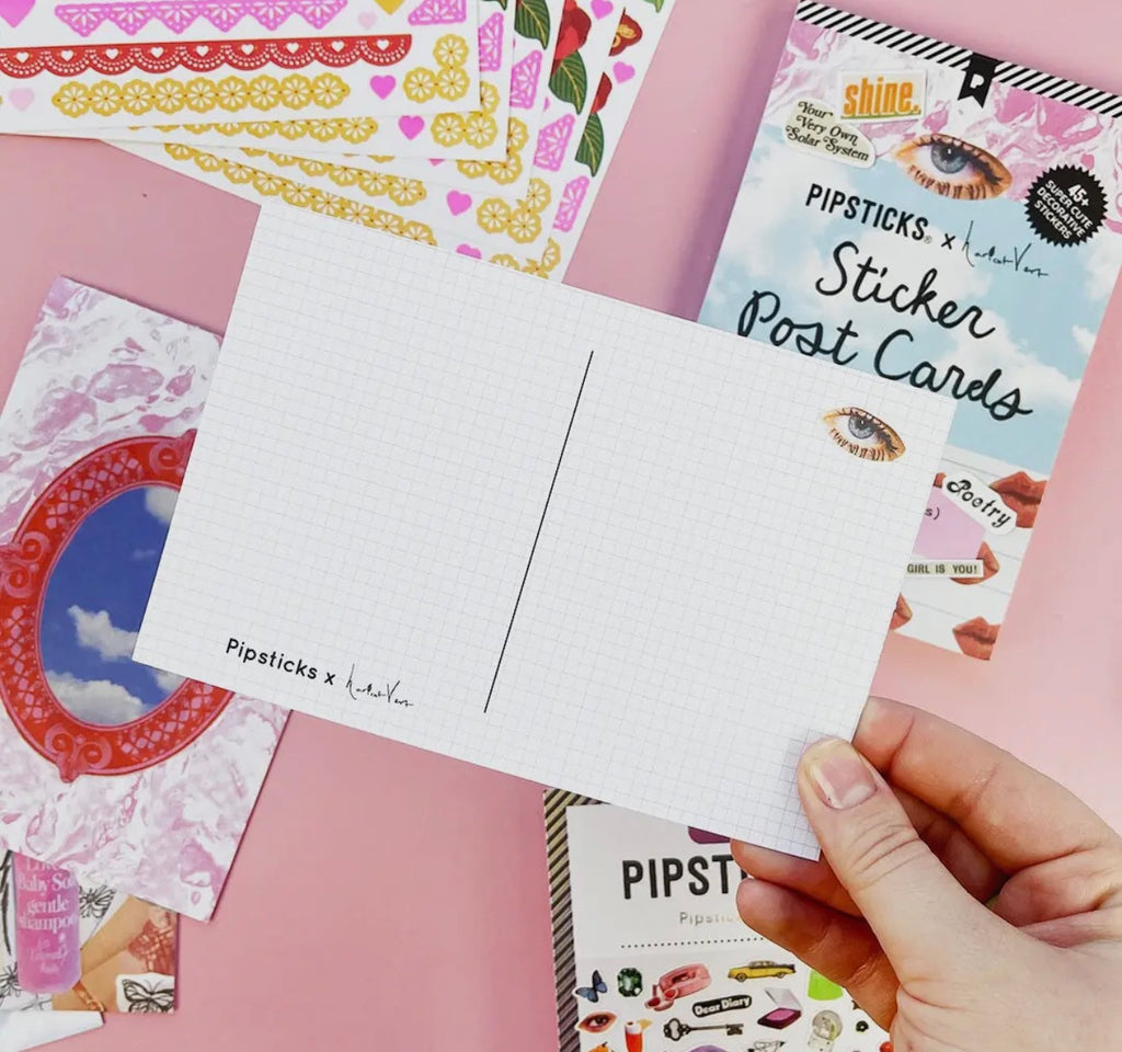 Pipsticks Sticker Postcard