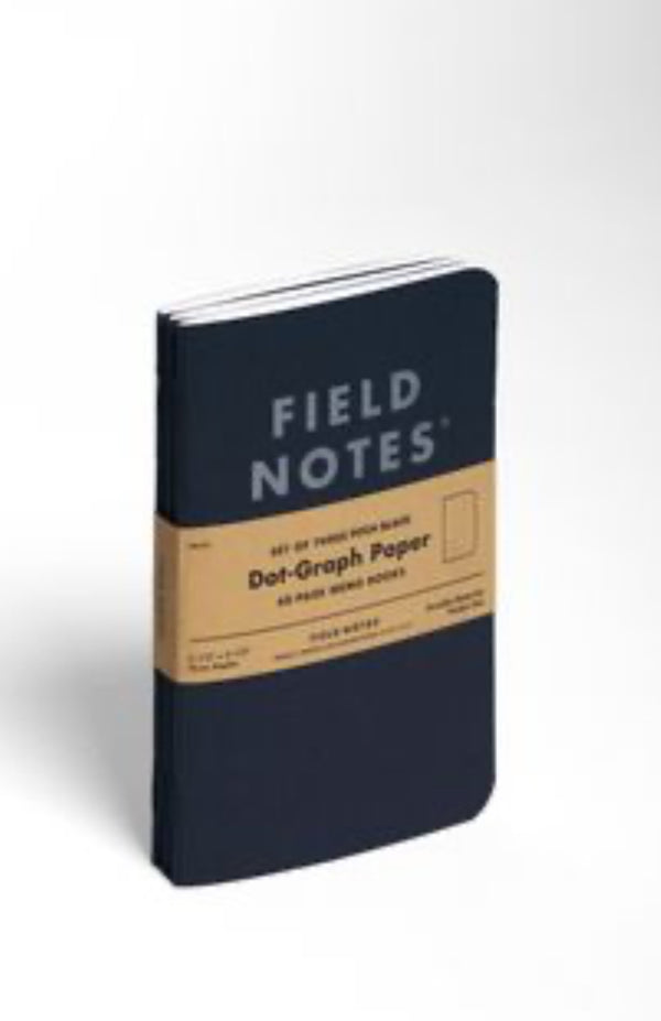 Field Notes Black 3pk