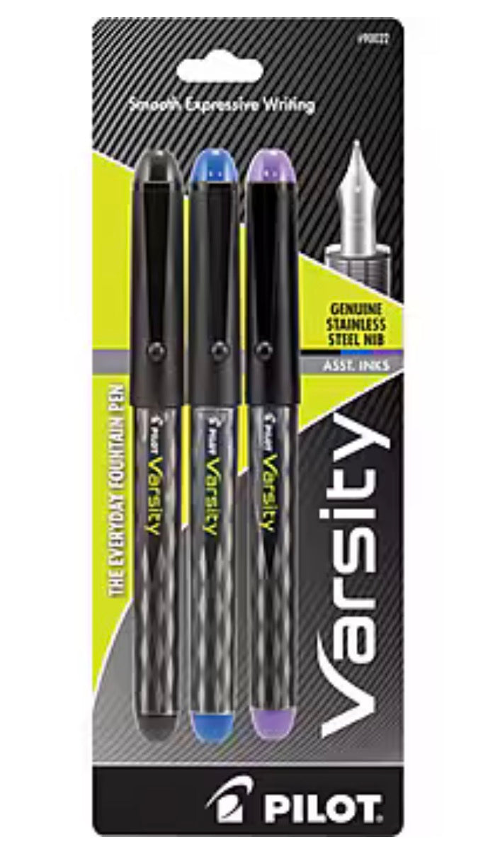 Pilot Precise Varsity Disposable Fountain Pen