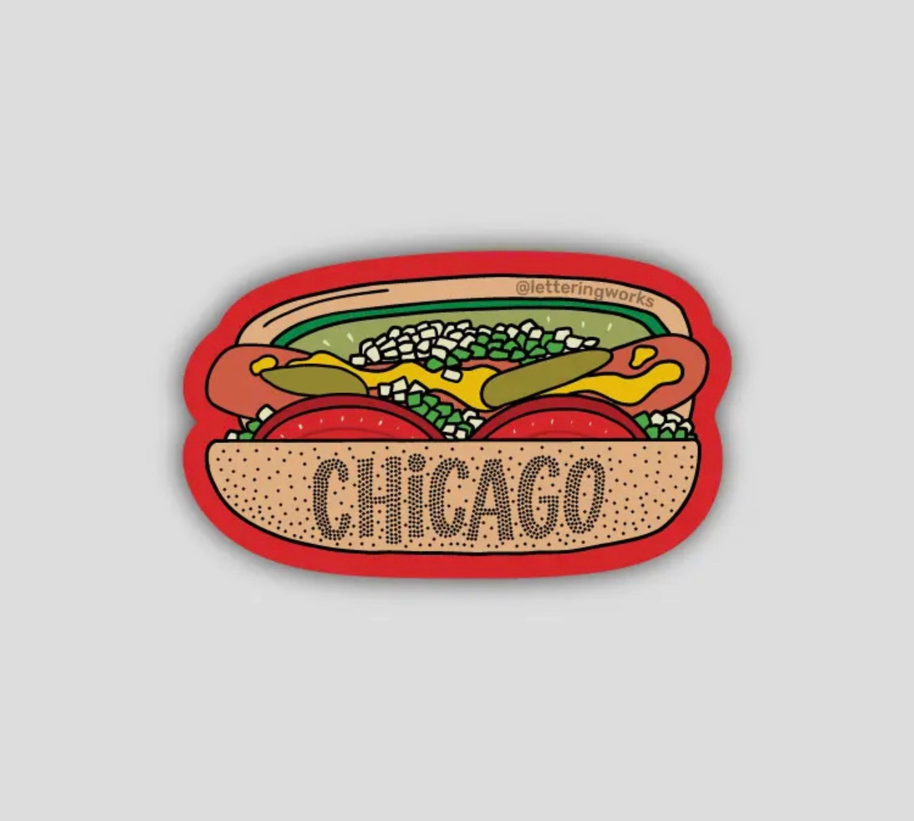 Chicago Die Cut Stickers