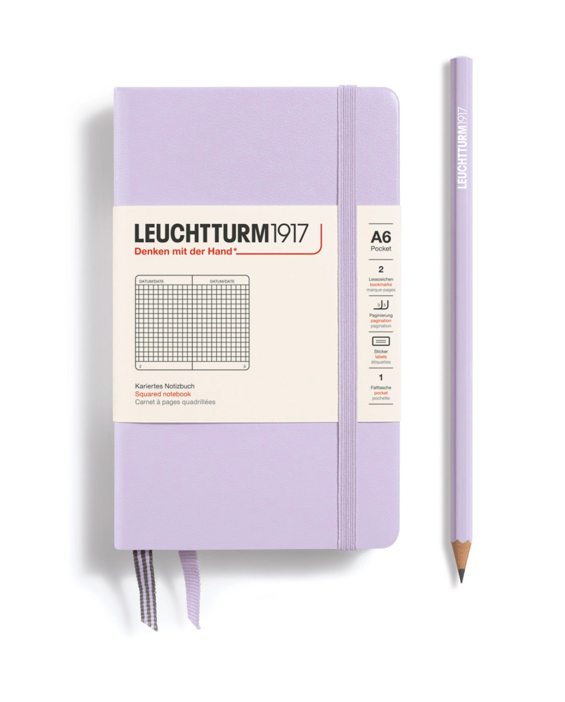 Leuchttrum Squared Notebook A6