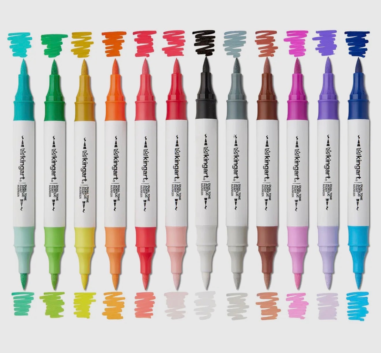 Dual tone Acrylic Markers
